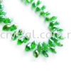 Crystal China, 13mm Teardrop, B55 Peridot AB Teardrop 13mm  Beads