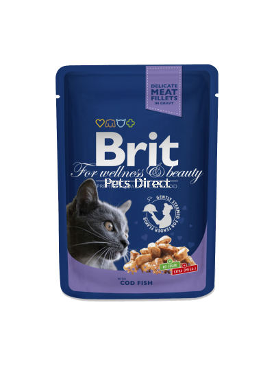 Brit Premium Wet Food Cod Fish 100g