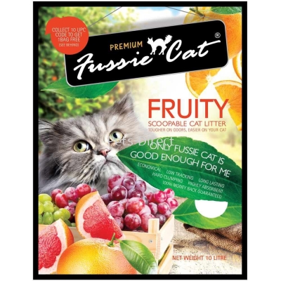 Fussie Cat Litter Fruity 10L