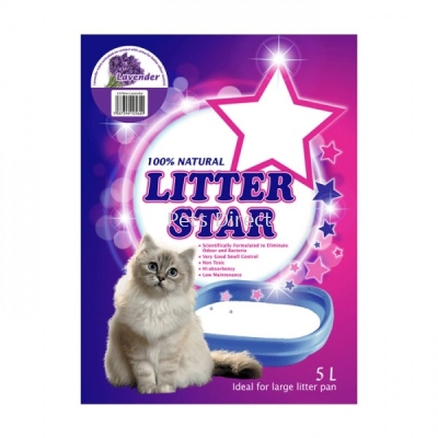 Litter Star Cat Litter Lavender 5L