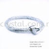 Skinny Bolster Bracelet, A18 White Skinny Bolster Bracelet Bracelet  Jewerly