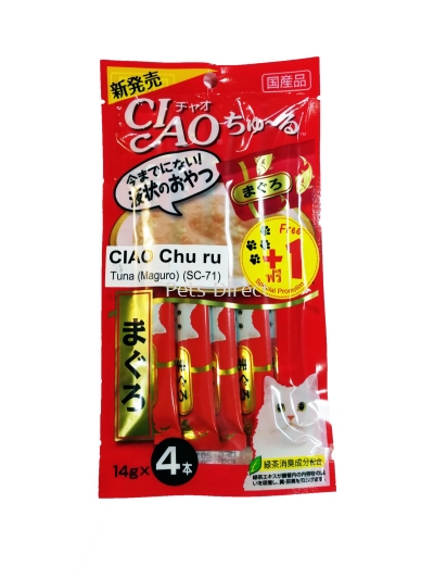 Ciao Chu ru Tuna(Maguro) 14g x 4 pcs