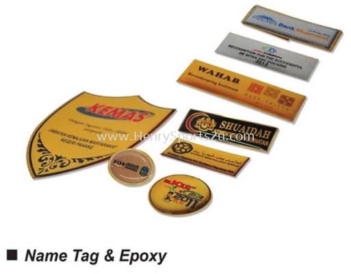 Name Tag & Epoxy