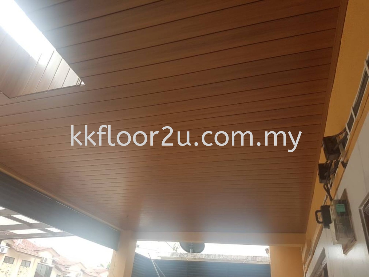 Composite Wood Ceiling For Car Porch Rawang Supplier