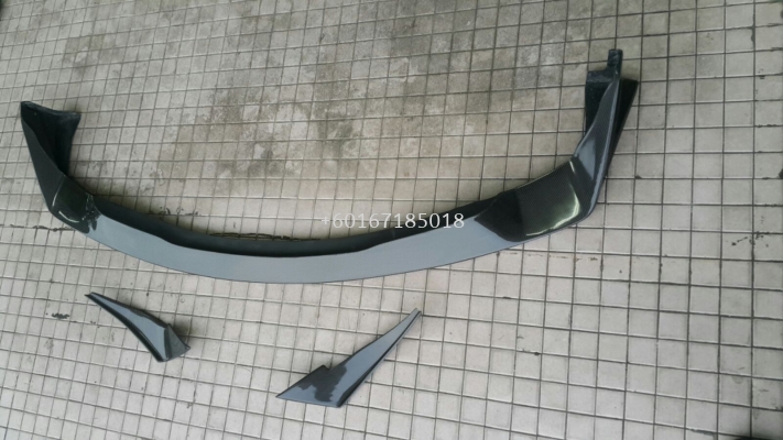 2005 2006 2007 2008 2009 2010 2011 suzuki swift zc31s sunline racing style front lip for swift sport add on upgrade slr style performance look real carbon fiber material new set