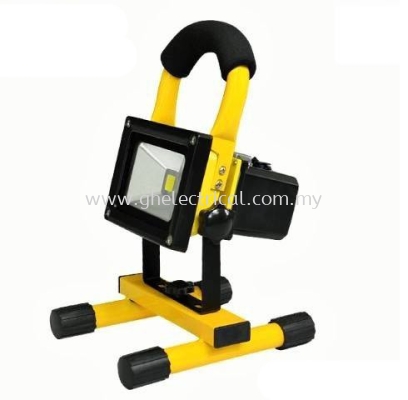 10W LED Rechargeable Floodlight