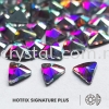 Signature PLUS, Special Shape, Code 803# Rivoli Triangle Flat Back, 5mm, Crystal AB Hotfix Signature PLUS - Special Shape Hotfix