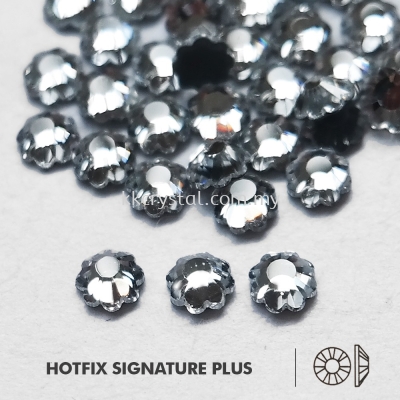 Signature PLUS, Special Shape, Code 808# Plum Flat Back, 5mm, Crystal, 144pcs/pkt