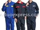 Factory & Manufacturing Work Uniform Uniform Baju & Seluar Pekerja Kilang Baju Uniform Custom KL PJ 