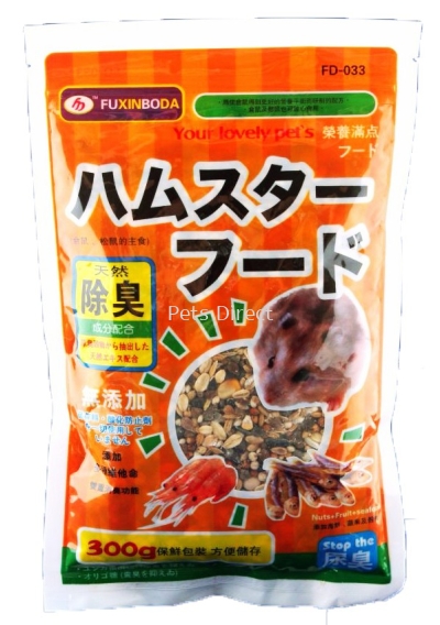 Fuxinboda Hamster Food (Nuts + Fruit + Seafood) 300g