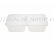 2 Compartment PP Container