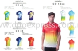 Sublimation Collar T Shirt Baju Polo T shirt Sublimation- Ready Made Baju Uniform Ready Made Promosi