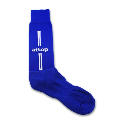 ATTOP SOCCER SOCKS AS07 ROYAL/WHITE