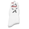 ATTOP FUTSAL SOCKS AS08 WHITE Futsal Socks Footwear