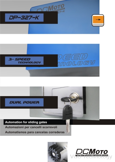 DCMoto SLiding Gate Drive DP-327K