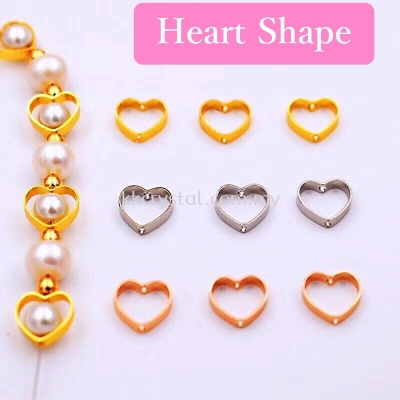 Diverter, Heart Shape, 10mm, 0283017, 50pcs/pkt 