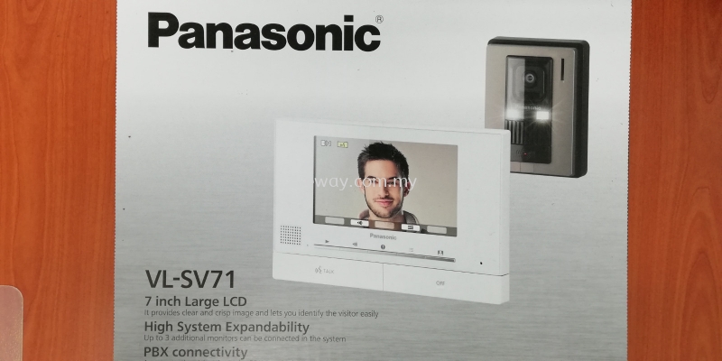 Panasonic 1-to-1 Video Intercom System - VL-SV71