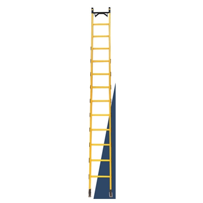 Fibre Glass Wall Support Single Ladders