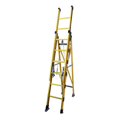 E-Safe Fibre Glass Self Support Extention Ladder