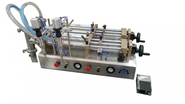 HLF-D series double nozzle liquid piston filling machine