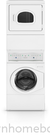 Speed Queen Stacked Washer/ Dryer ATEE9A White Washer Laundry