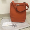 (SOLD) Hermes So-Kelly Togo Leather in Orange Hermes