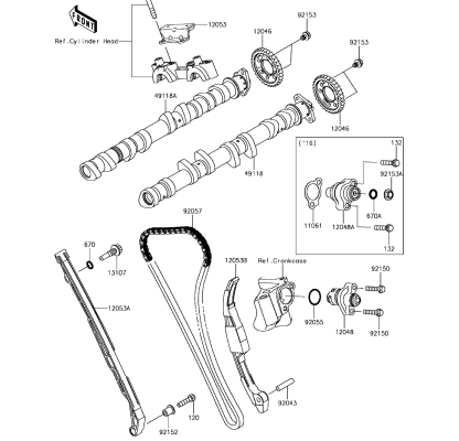 CAMSHAFT(S)/TENSIONER