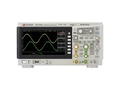 Oscilloscope 50 MHz, 2 Analog Channels, EDUX1002A