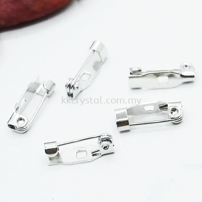 Pin Brooch, 14mm, Plated, 001014, 40pcs/pkt