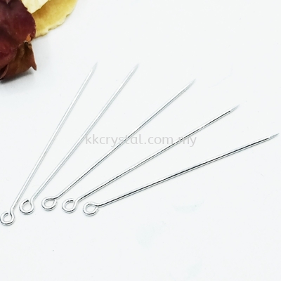 Shawl Pin, 08*43mm, Plated, 843013, 100pcs/pkt