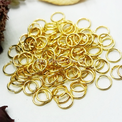 Jump Ring, 0.8x5mm, Gold Plating