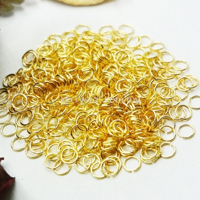 Jump Ring, 0.5x5mm, Gold Plating