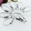 Earring Kidney, Plated, 20pcs/pkt Earring Findings Jewelry Findings