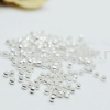 Crimp Beads (Stopper), 2.5mm, Silver Plating Crimp Beads (Stopper)   Jewelry Findings