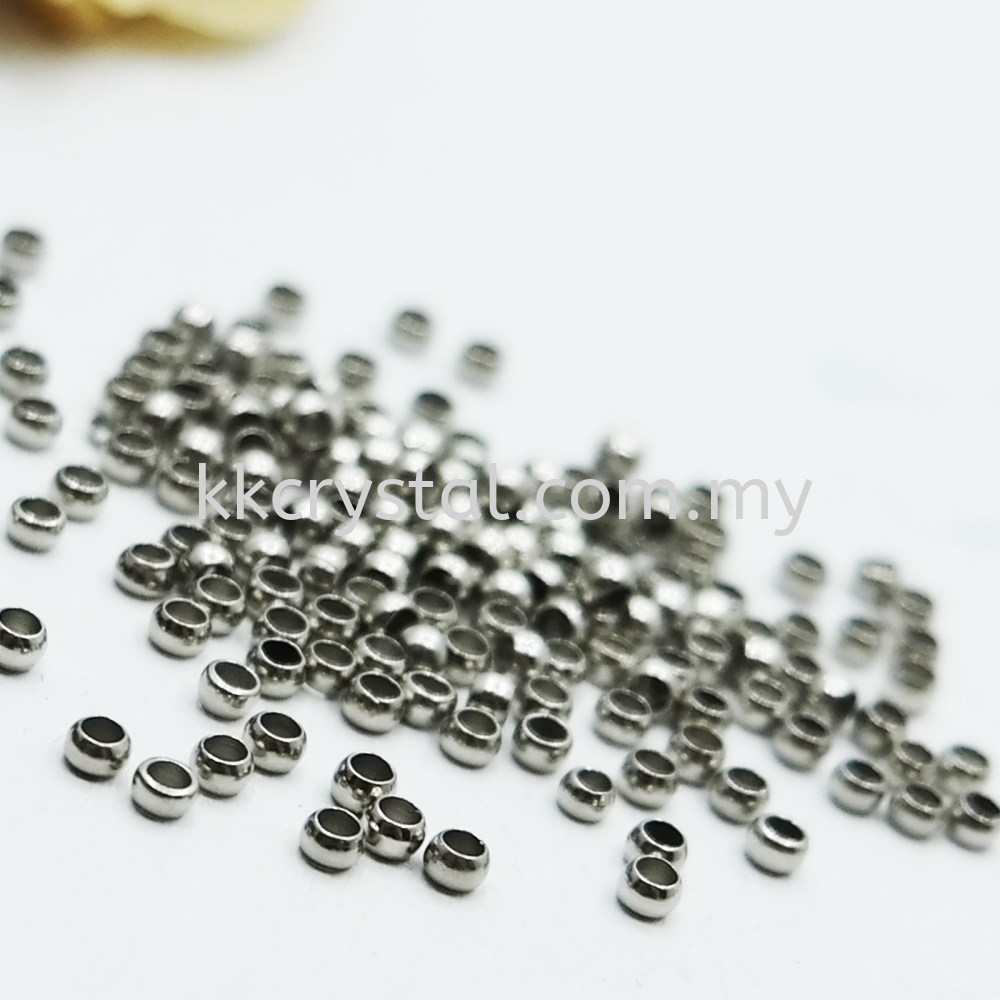 Crimp Beads (Stopper), 2.5mm, Plated Crimp Beads (Stopper) Jewelry Findings  Kuala Lumpur (KL), Malaysia, Selangor, Klang, Kepong Wholesaler, Supplier,  Supply, Supplies