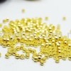Crimp Beads (Stopper), 2.0mm, Gold Plating Crimp Beads (Stopper) Jewelry Findings