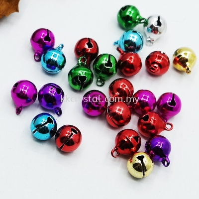 Colorful Bell, 10mm, 30pcs/pkt