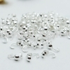 Clamshell, Silver Plating, 018022 Bead Tips Jewelry Findings