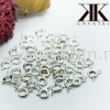 Clasp Style Q, Silver Plating, 50pcs/pkt Clasp   Jewelry Findings