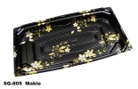 SG-805 SG Series Sushi Tray Plastic Packaging