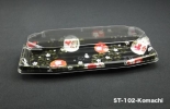 ST-102 ST Series Sushi Tray Plastic Packaging