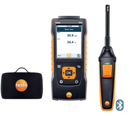 Testo 440 Humidity Kit with Bluetooth®