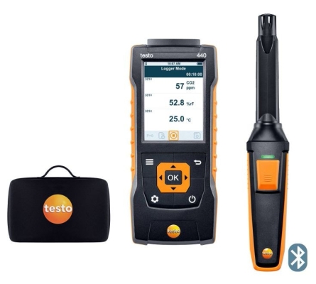 Testo 440 CO2 Kit with Bluetooth®