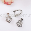 Pendant Clips, Star Style, Plated, 020012, 10pcs/pack Pendant Clips   Jewelry Findings