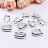 Pendant Clips, Pinch Style (Large), Plated, 013014, 12pcs/pack Pendant Clips   Jewelry Findings
