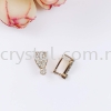 Pendant Clips, with Rhinestone, Large, Gold Plating, 020012, 10pcs/pack Pendant Clips   Jewelry Findings