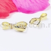 Pendant Clips, 9#, Gold Plating, 20pcs/pack Pendant Clips   Jewelry Findings