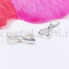 Pendant Clips, 4#, Silver Plating, 30pcs/pack Pendant Clips   Jewelry Findings