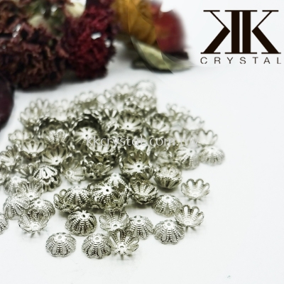 Beads Cap, X2213, 10mm, Plated, 310017