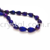 Crystal China, Teardrop 10mm, B81 Metalic Purple Teardrop 10mm Beads